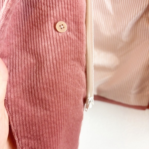 Veronica Beard Lawrence Corduroy Dickey Jacket Size 2 Pink Designer - Picture 6 of 7